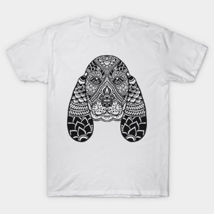 Basset Hound Mandala T-Shirt